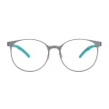 Jorge - Round Green Glasses for Men & Women
