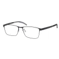 Howard - Rectangle Black Glasses for Men