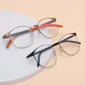 Rich - Round Brown Glasses for Men & Women