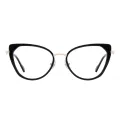 Mireille - Cat-eye Black Glasses for Women
