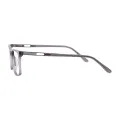 Jocab - Rectangle Silver Glasses for Men & Women