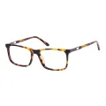 Jocab - Rectangle Tortoiseshell Glasses for Men & Women