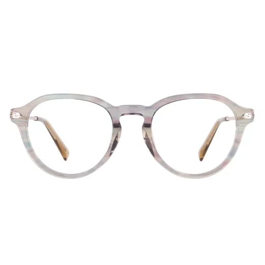 Song - Round Multicolor-Cream Glasses for Women