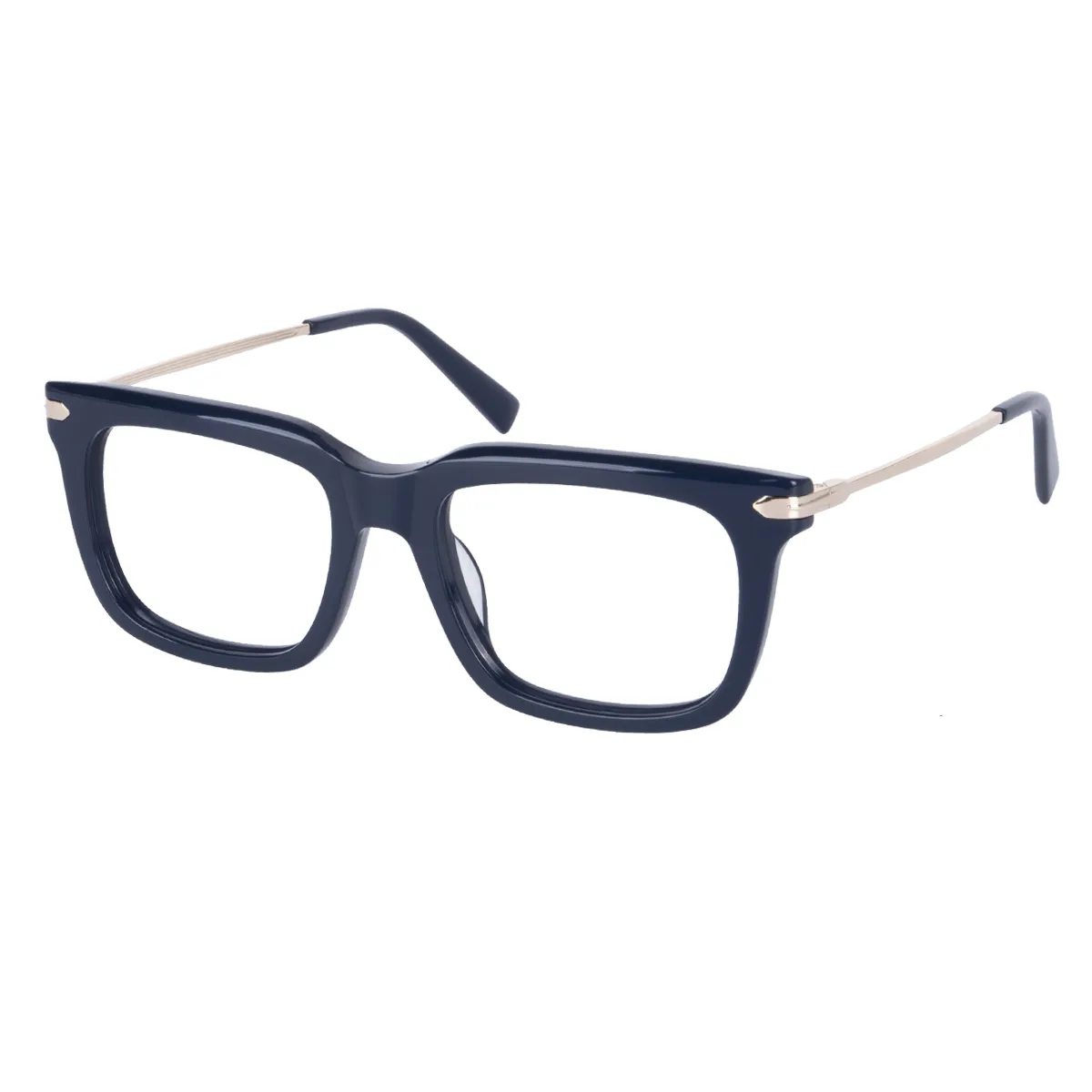 Bing - Square Blue Glasses for Men & Women