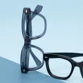 Morty - Square Gray Glasses for Men & Women