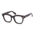 Morty - Square Tortoiseshell Glasses for Men & Women