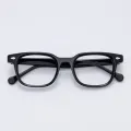 Shaun - Rectangle Black Glasses for Men & Women