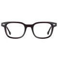 Shaun - Rectangle Brown Glasses for Men & Women