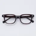 Shaun - Rectangle Brown Glasses for Men & Women