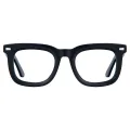 Feb - Square Black Glasses for Men & Women