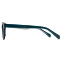 Lay - Square Blue Glasses for Men & Women