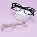 Melissa - Oval Translucent Glasses for Women