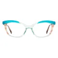 Ariana - Cat-eye Blue Glasses for Women