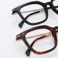 Max - Square Tortoiseshell Glasses for Men & Women
