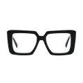 Figueroa - Square Black Glasses for Women