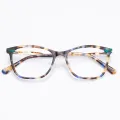 Abel - Rectangle Multicolor Glasses for Women