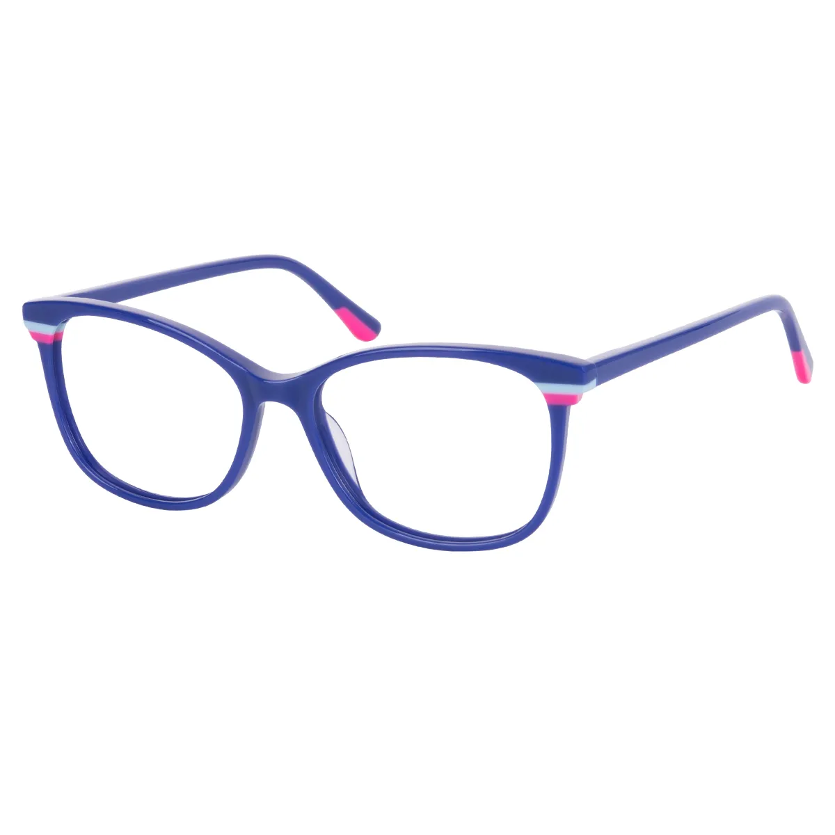 Kimberly - Cat-eye Blue Glasses for Women