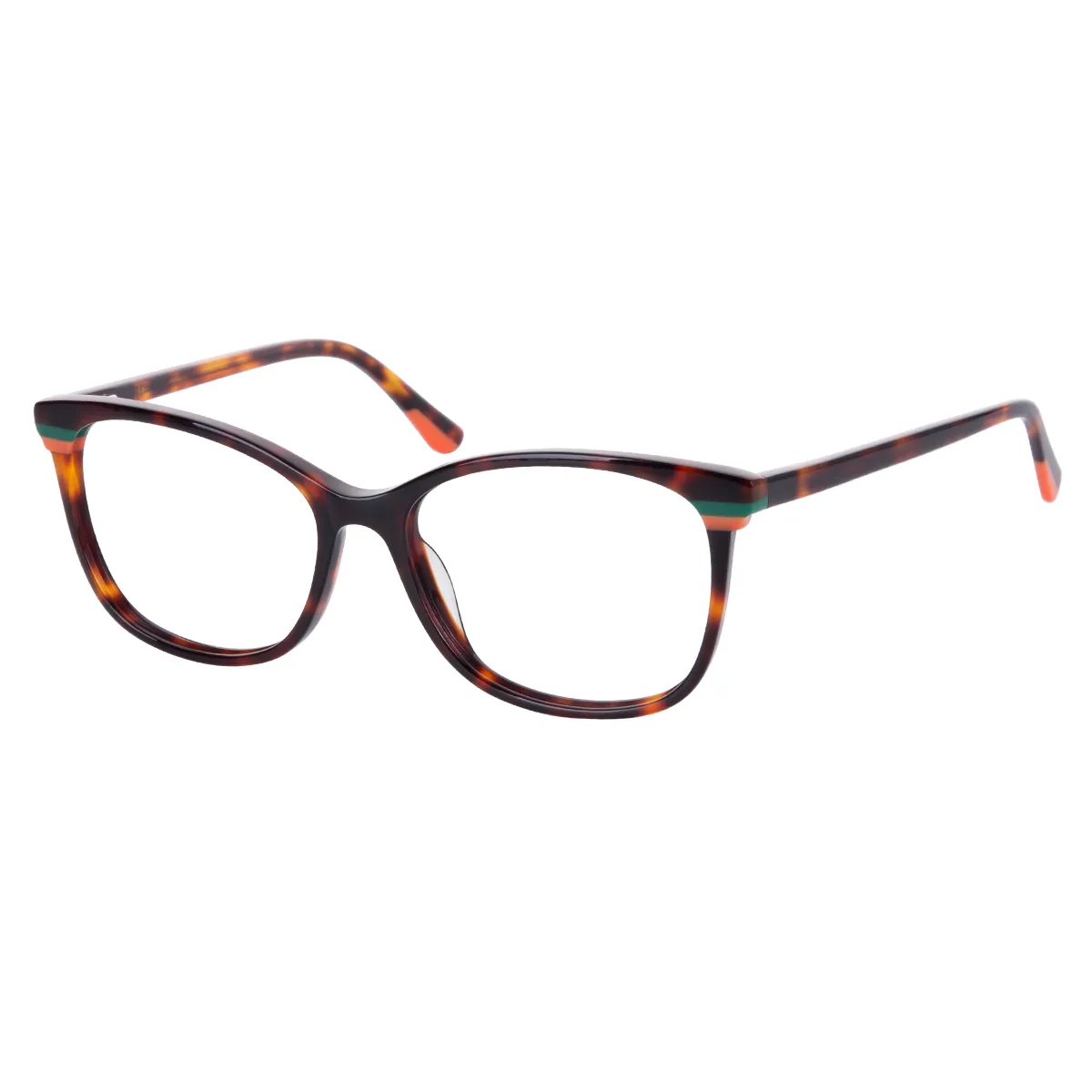 Kimberly - Oval Tortoiseshell Glasses for Women