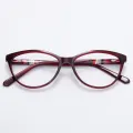 Dasha - Cat-eye Red Glasses for Women
