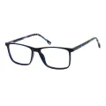 Edmond - Rectangle Blue Glasses for Men & Women