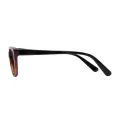 Adriana - Oval Brown Glasses for Women