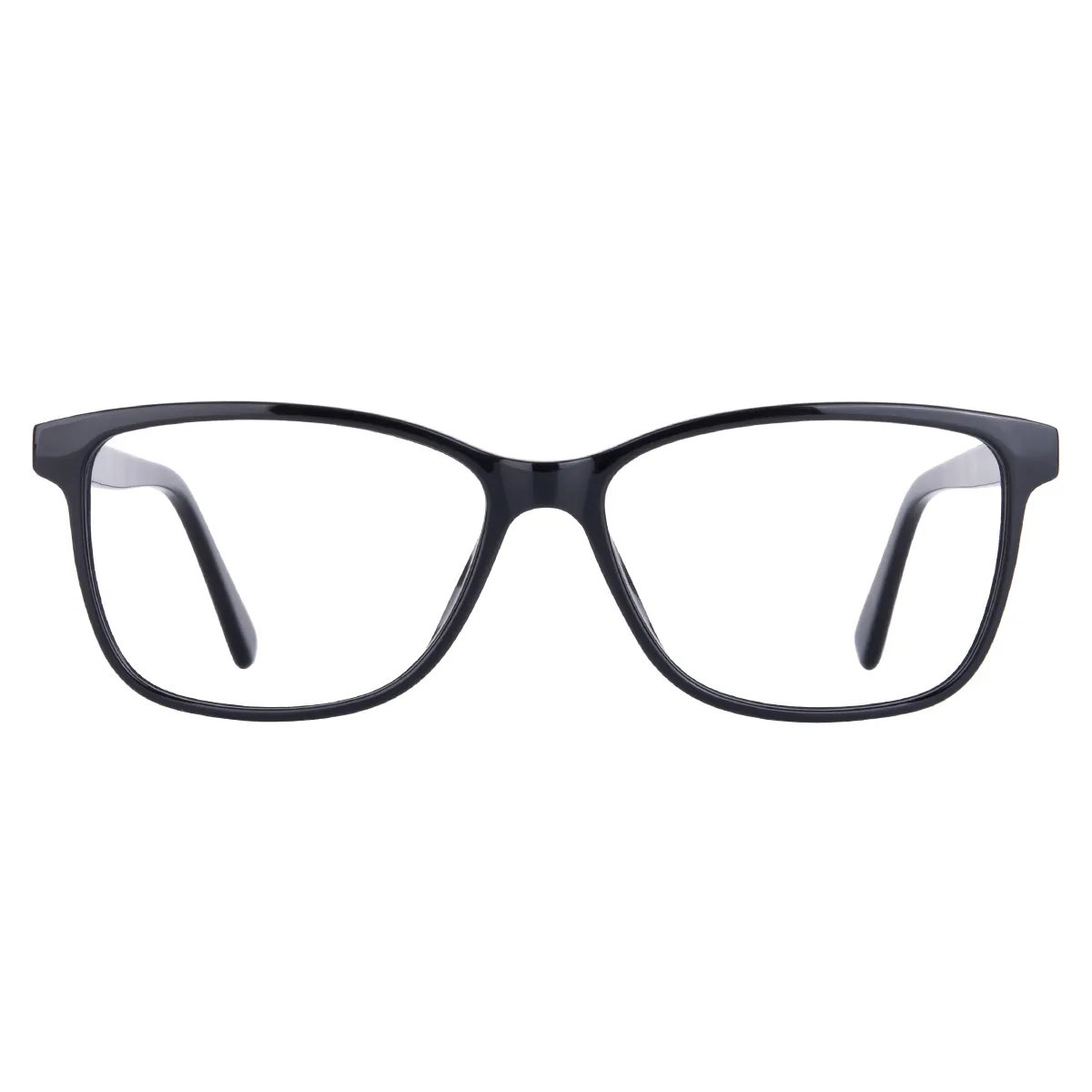 Shu - Square Black Glasses for Men & Women