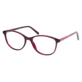Beverly - Oval Red Glasses for Women