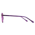 Sophie - Round Purple Glasses for Women