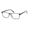 Ramiro - Rectangle Gray Glasses for Men