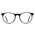 Tamara - Round Black Glasses for Women