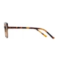 Cassie - Cat-eye Brown Glasses for Women