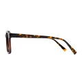 Sutton - Square Brown Tortoiseshell Glasses for Men & Women