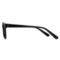 Nalon - Square Black Glasses for Women