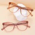 Granny - Cat-eye Brown Glasses for Women
