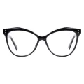 Granny - Cat-eye Black Glasses for Women