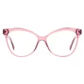 Granny - Cat-eye Pink Glasses for Women