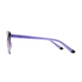 Mary - Cat-eye Purple Glasses for Women