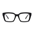 Dario - Square Black Glasses for Women