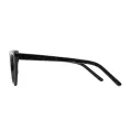 Tia - Cat-eye Black Glasses for Women