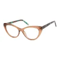 Tia - Cat-eye Wood Glasses for Women