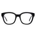 Martha - Square Black Glasses for Women