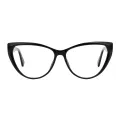 Solange - Cat-eye Black Glasses for Women