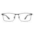 Antonio - Square Black Glasses for Men