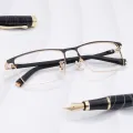 Antonio - Square Gold Glasses for Men