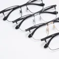 Peet - Rectangle Black Glasses for Men
