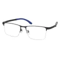 Kevin - Rectangle Blue Glasses for Men