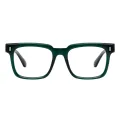 Gariel - Square Green Glasses for Men & Women