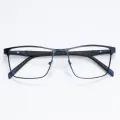 Fendy - Rectangle Blue Glasses for Men