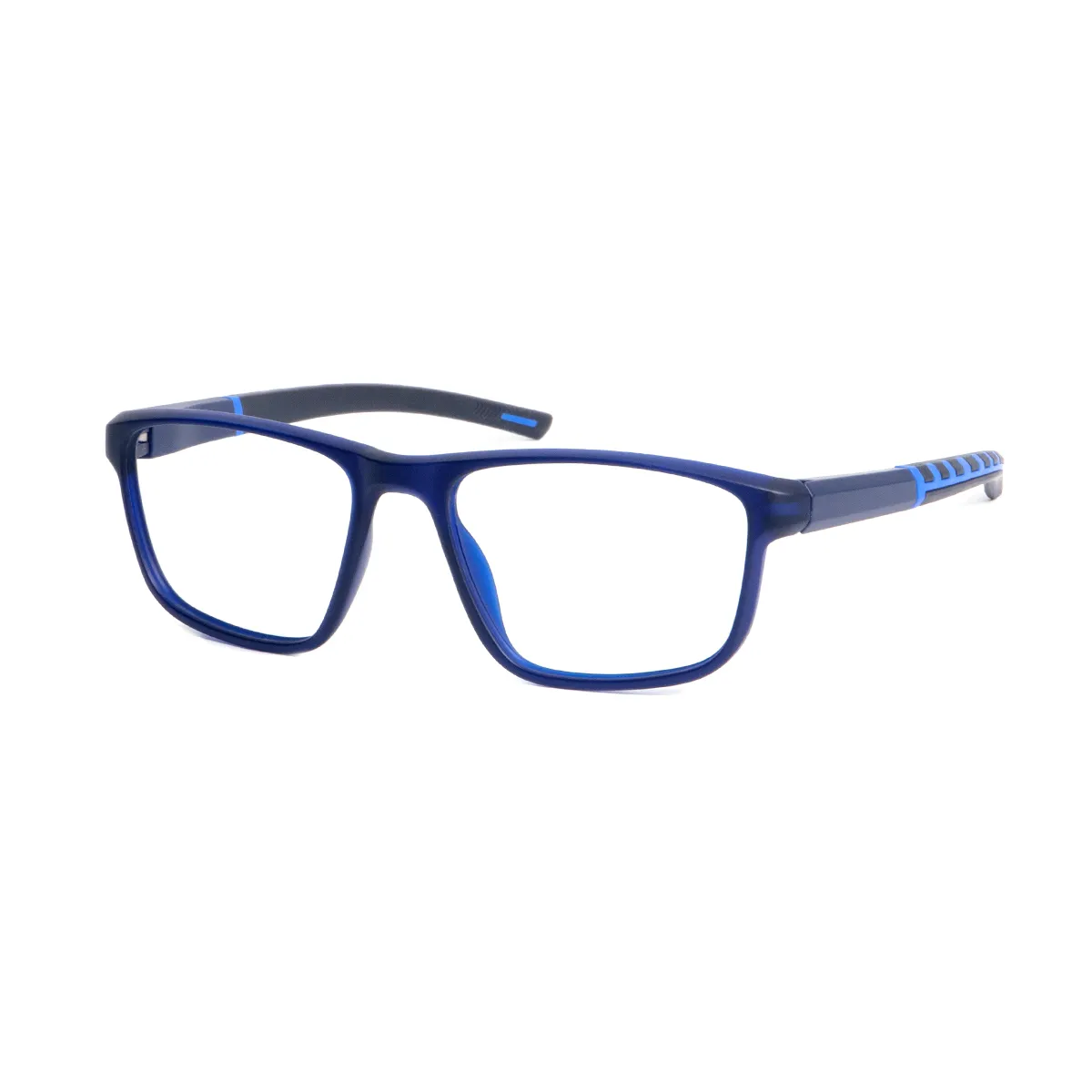 Kendall - Square Blue Glasses for Men