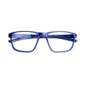 Kendall - Square Blue Glasses for Men